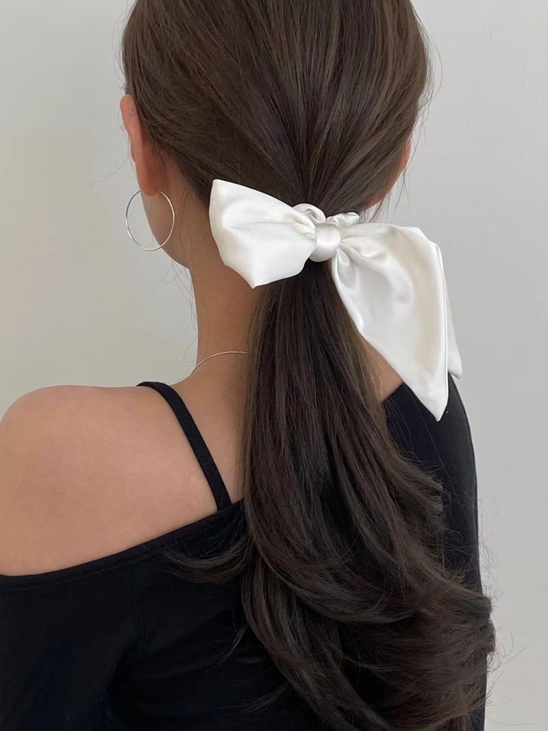 Satin Ribbon Hair Tie
