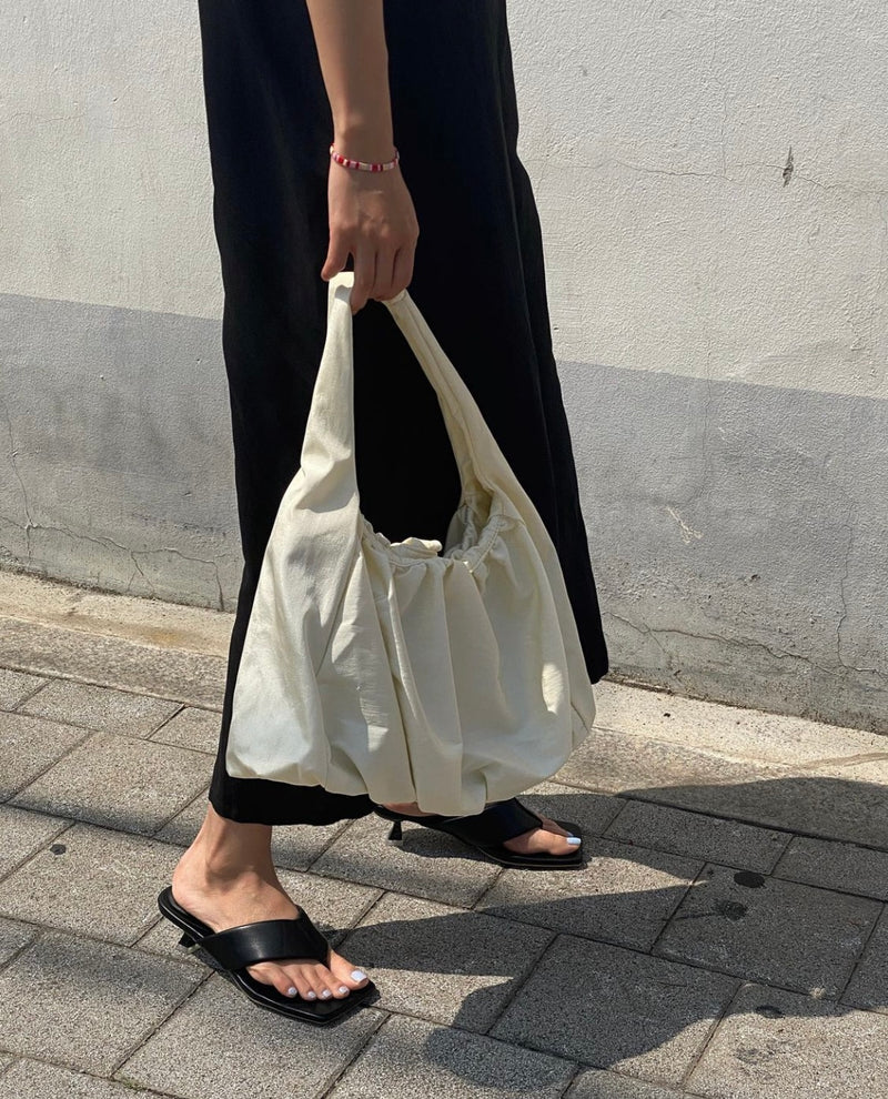 WRINKLE BAG[Ivory]