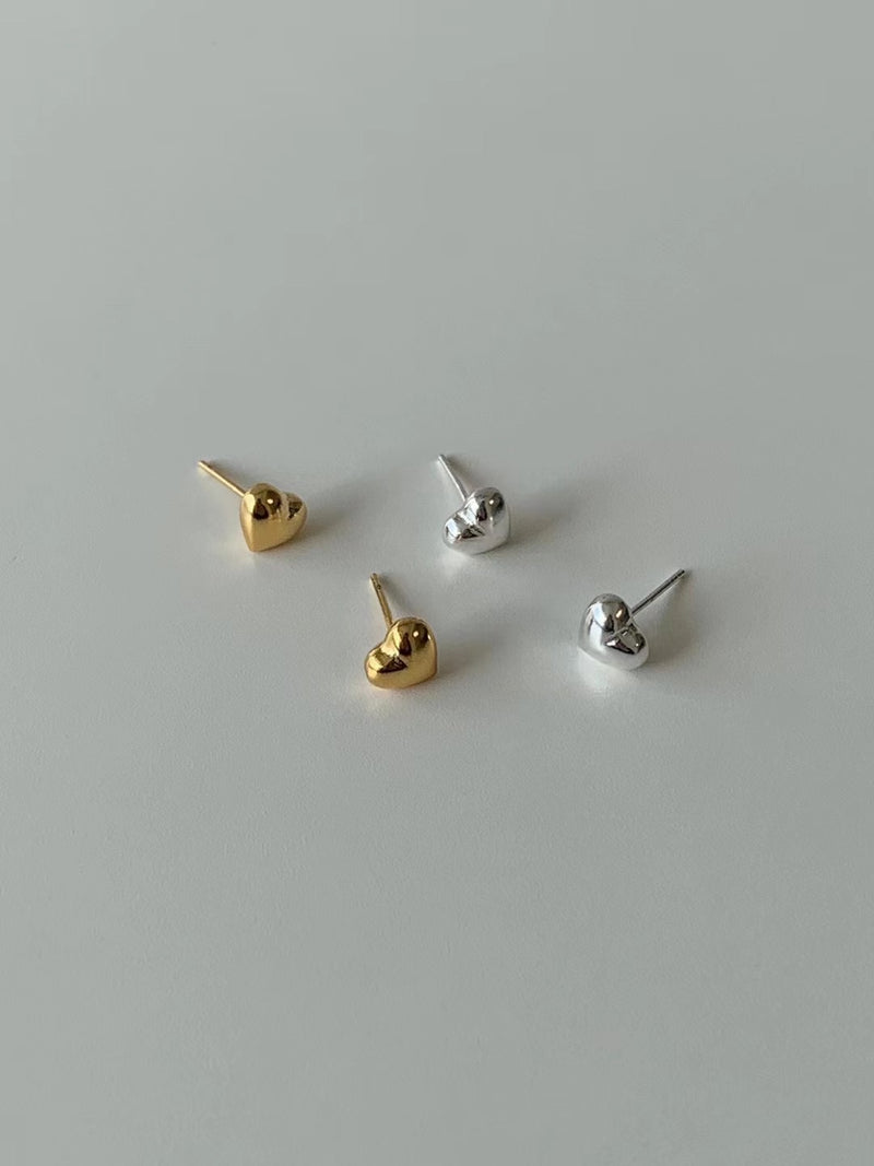 Mini Heart Earrings