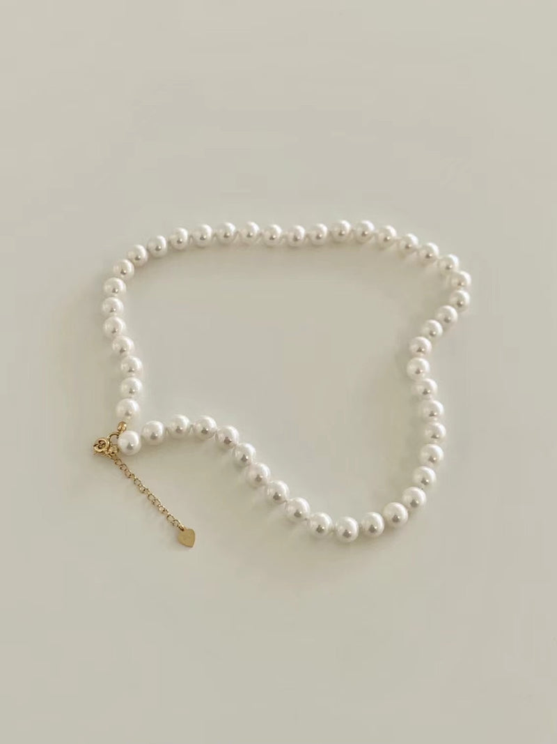 Round Pearl Necklace