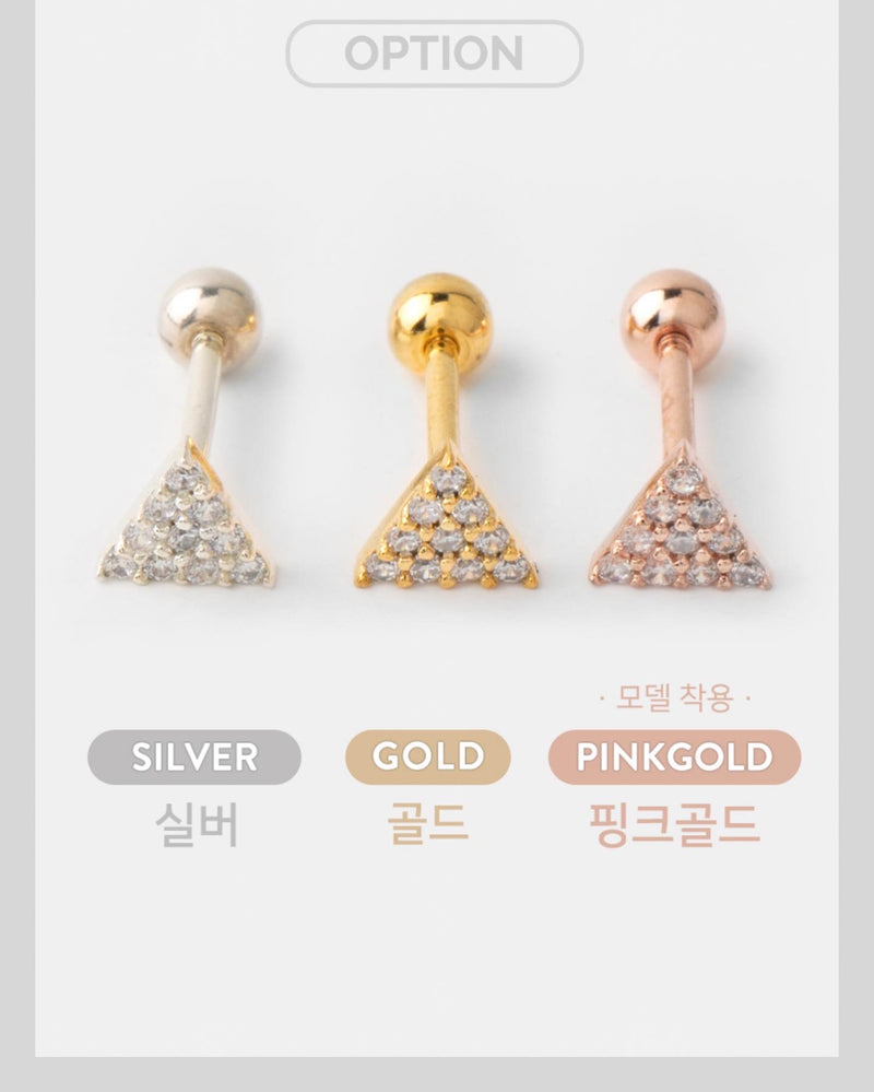 CUBIC TRIANGLE PIERCING