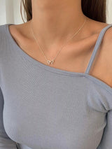 Ribbon Cubic Necklace