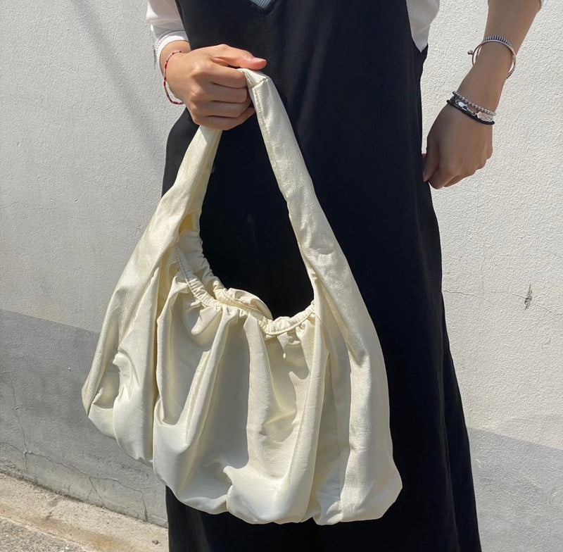 WRINKLE BAG[Ivory]