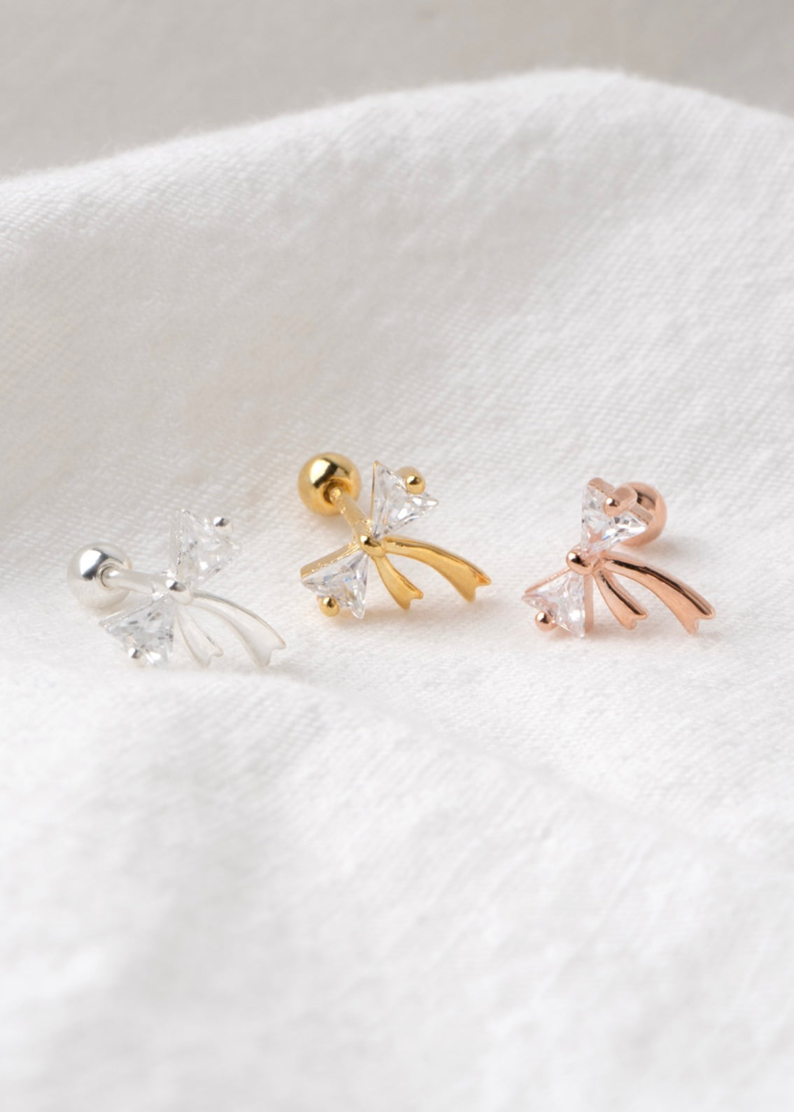 Ribbon Barbell Piercing – Attirance_boutique