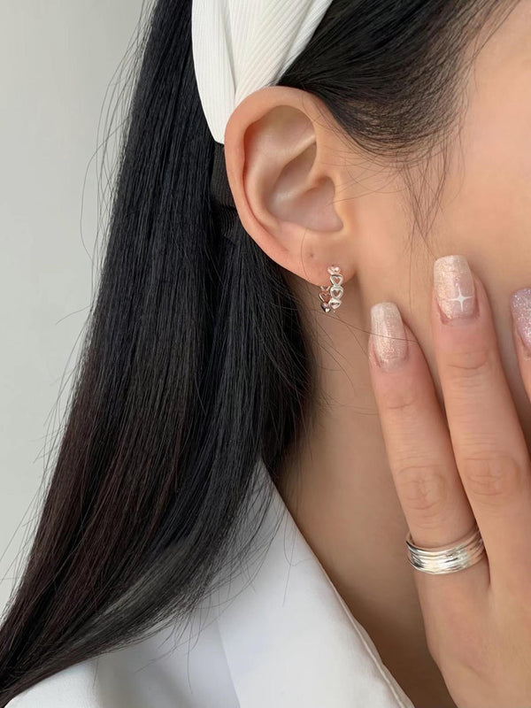 HEART RING EARRINGS