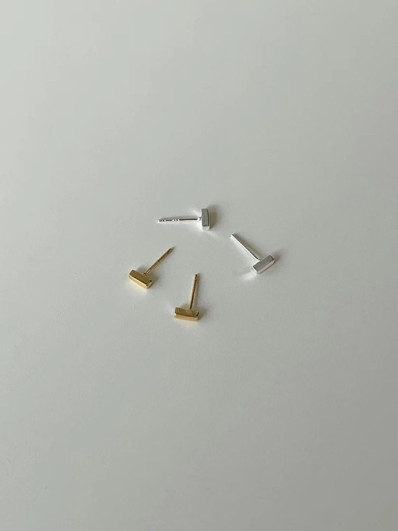 Mini Brick Earrings
