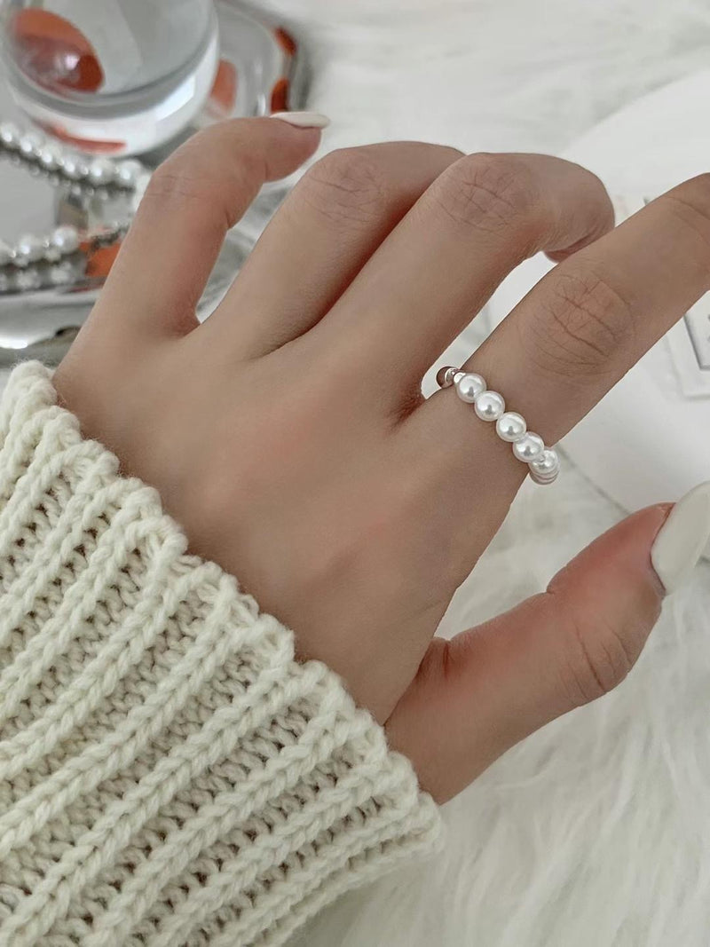 COMBI PEARL RING