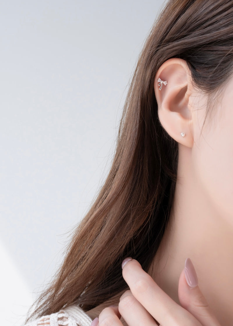 Ribbon Barbell Piercing – Attirance_boutique