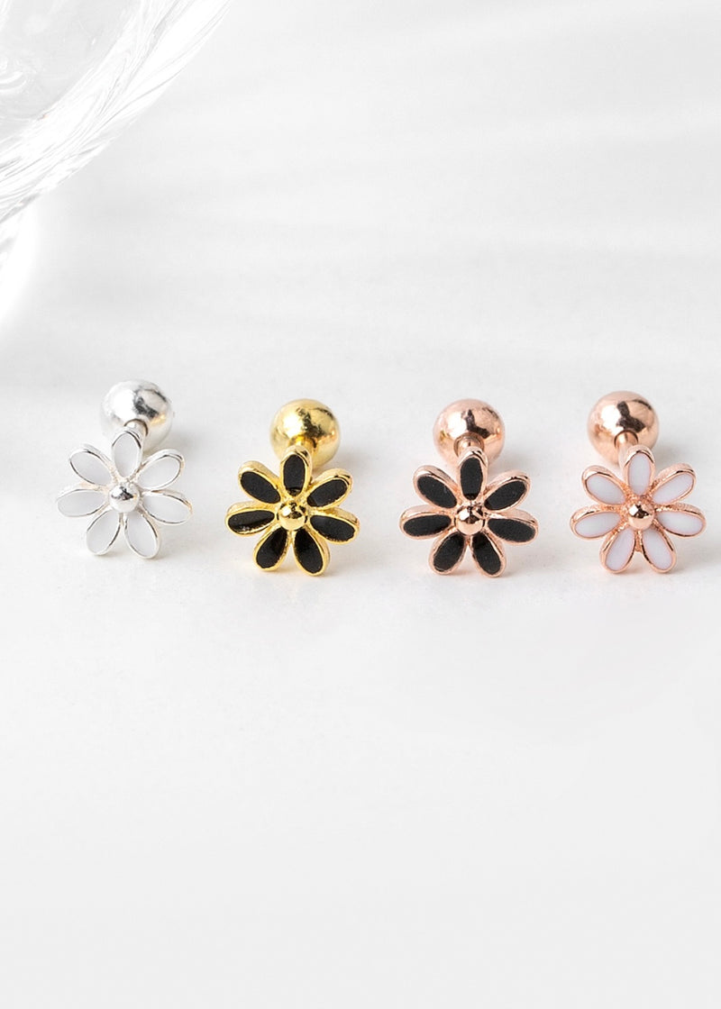 Epoxy Daisy piercing