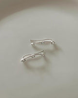SILVER LINE EARRINGS