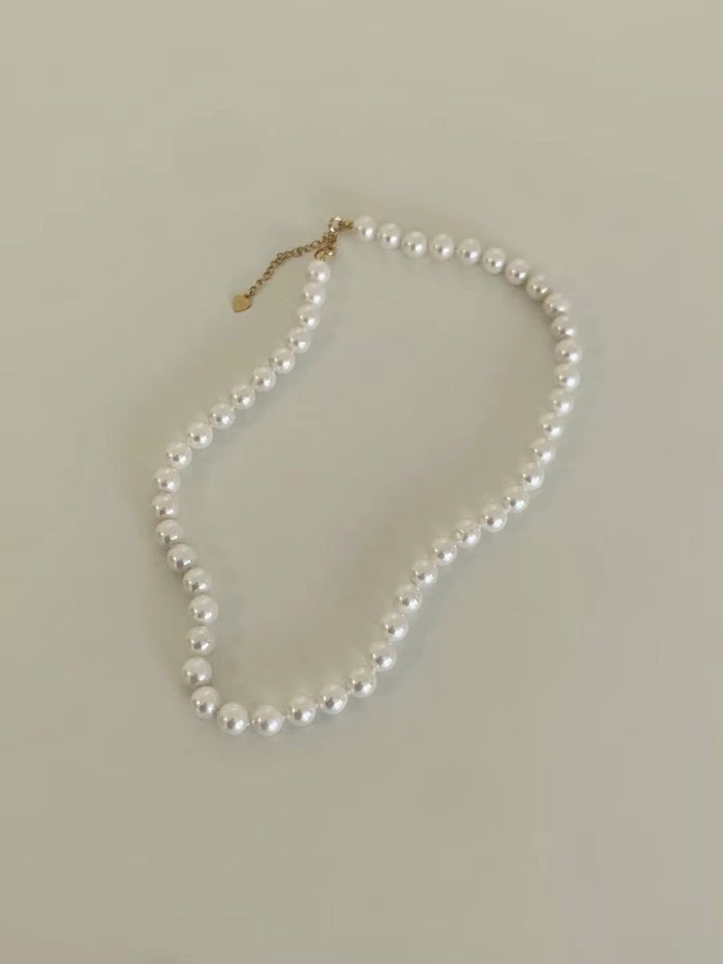 Round Pearl Necklace