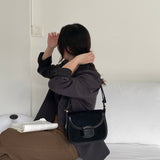 SUEDE BIEBER BAG [Brown]