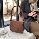 SUEDE BIEBER BAG [Brown]