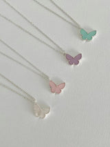 SPRING BUTTERFLY NECKLACE