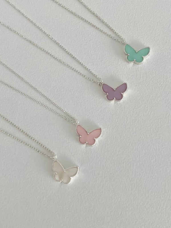 SPRING BUTTERFLY NECKLACE