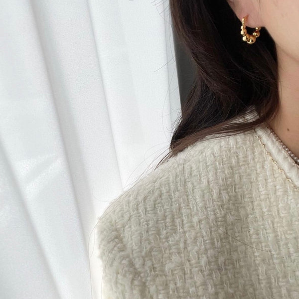 ONE TOUCH BALL EARRT