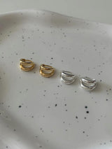 TWO RING EARRINGS