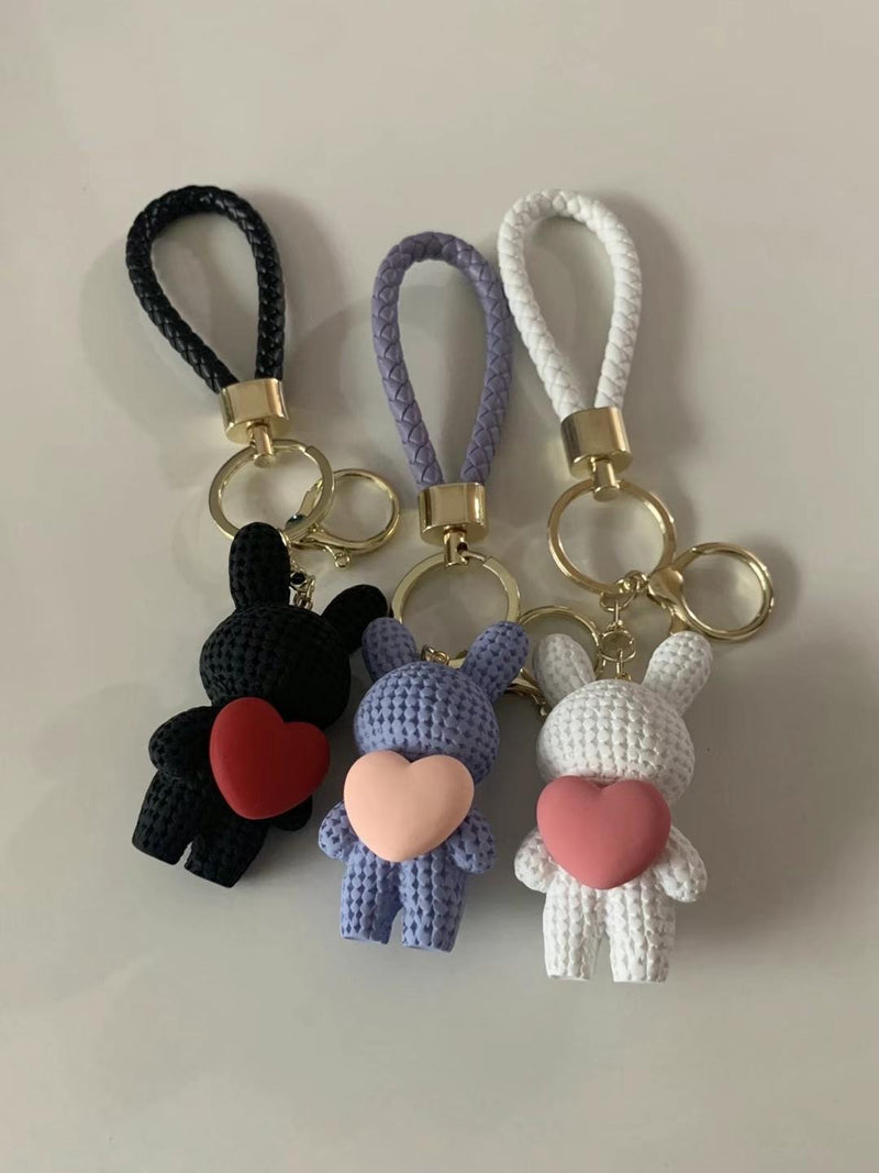 RABBIT KEY RING