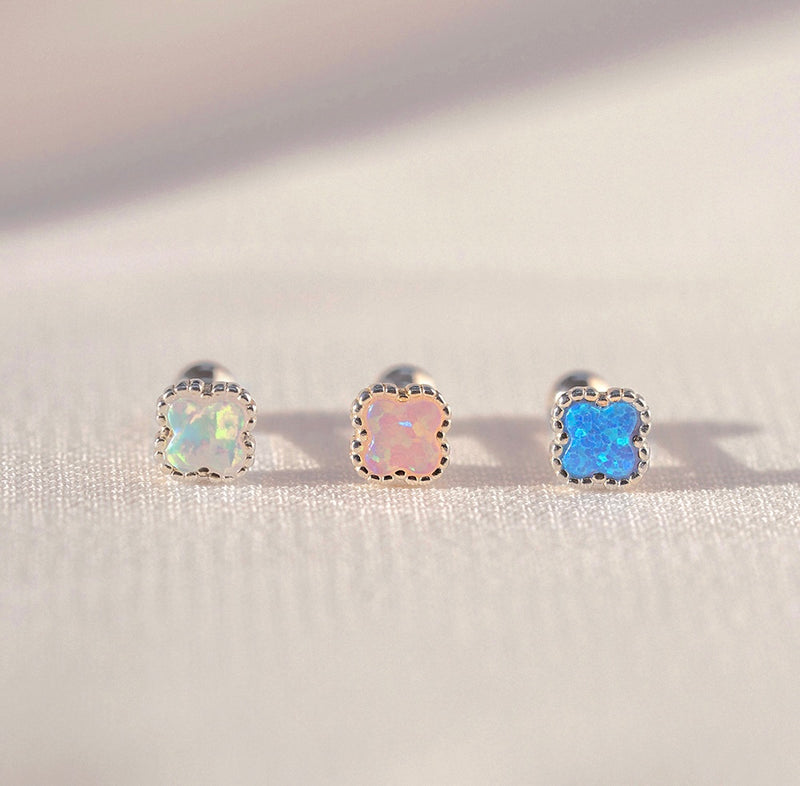 OPAL CLOVER PIERCING
