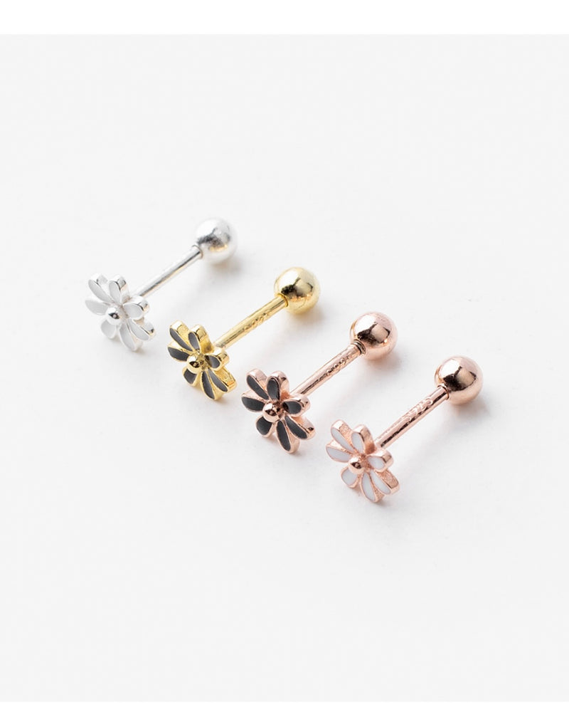 Epoxy Daisy piercing