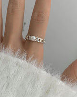 PEARL CHAIN RING