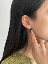 LACE RIBBON EARRINGS