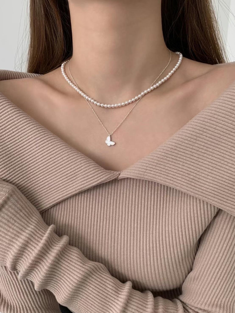 SPRING BUTTERFLY NECKLACE