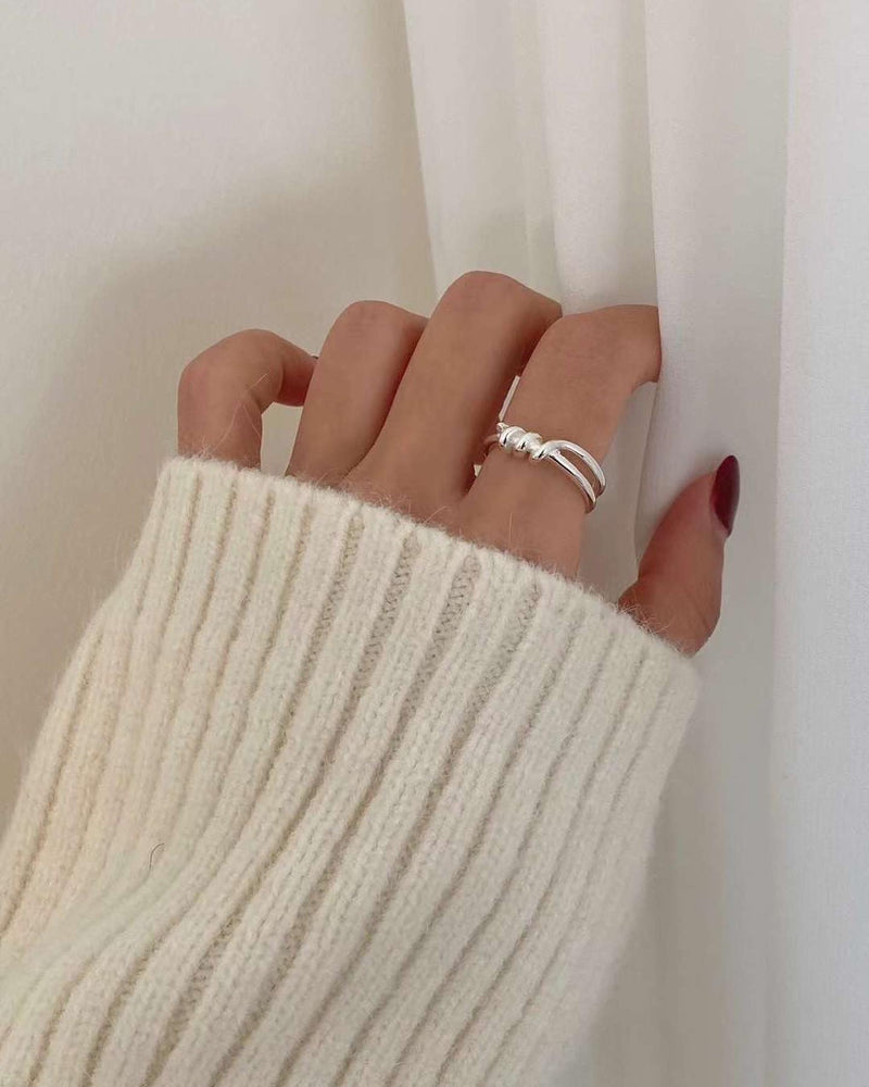 TWIST OPEN RING