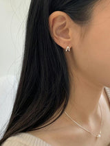 TWO RING EARRINGS