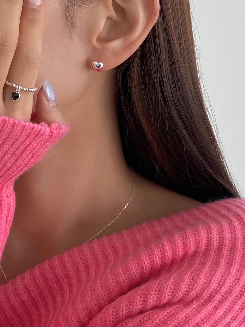 Mini Heart Earrings