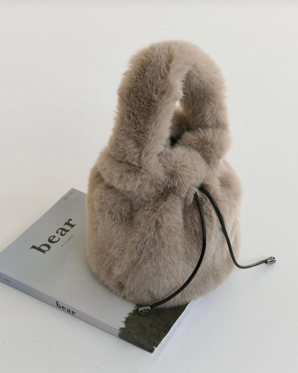 FLUFFY TOTE BAG