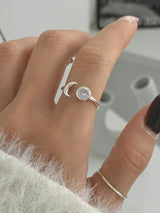 CRESCENT MOON RING