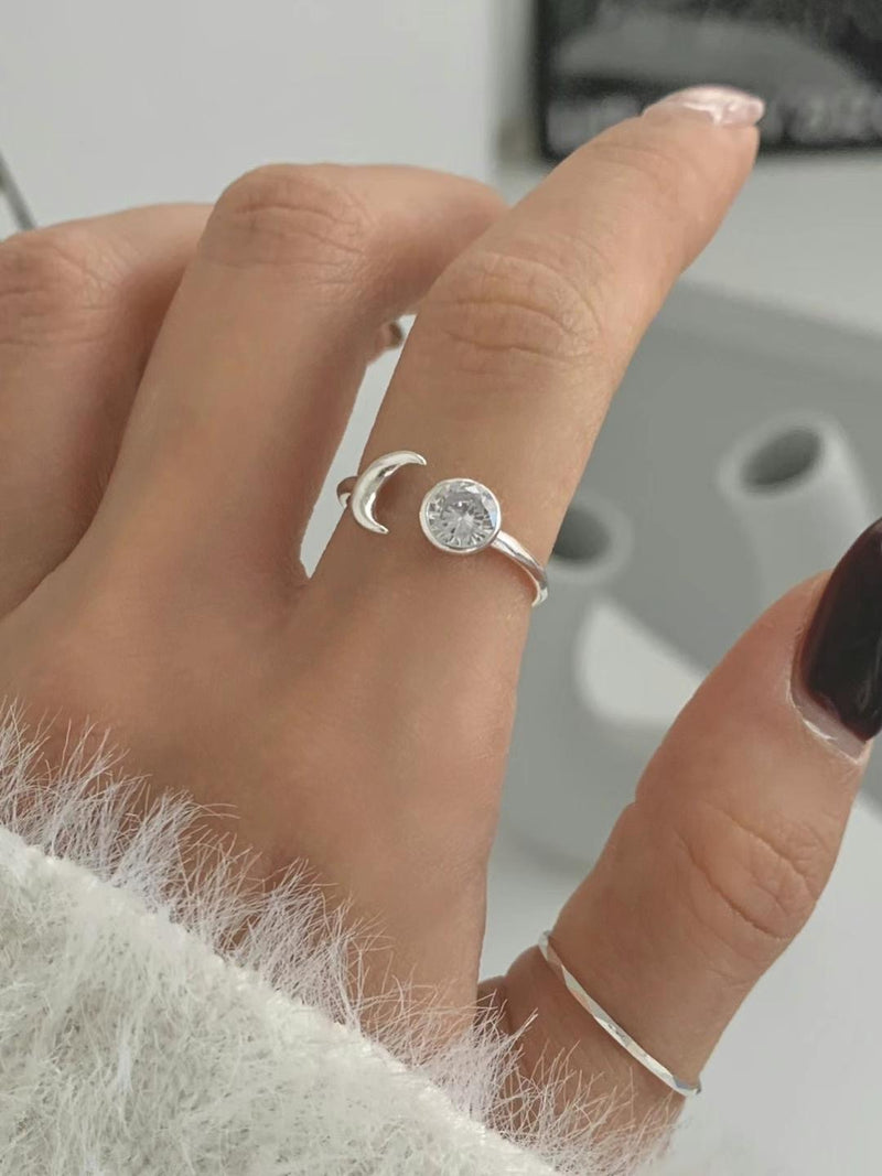 CRESCENT MOON RING