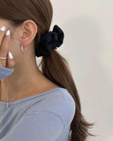 SILVER HOOP EARRINGS