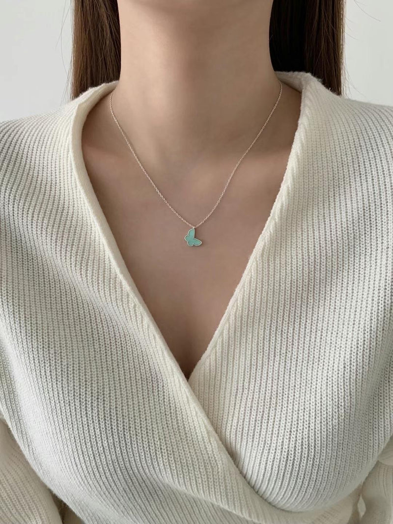 SPRING BUTTERFLY NECKLACE