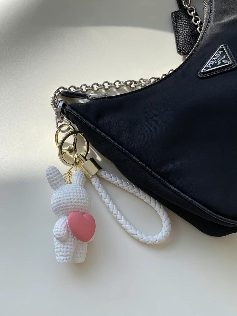 RABBIT KEY RING