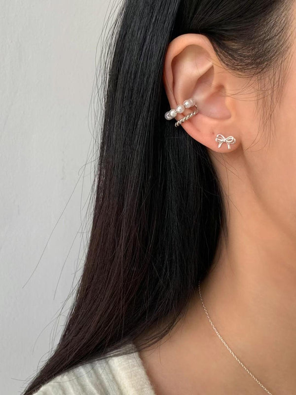 MINI RIBBON EARRINGS