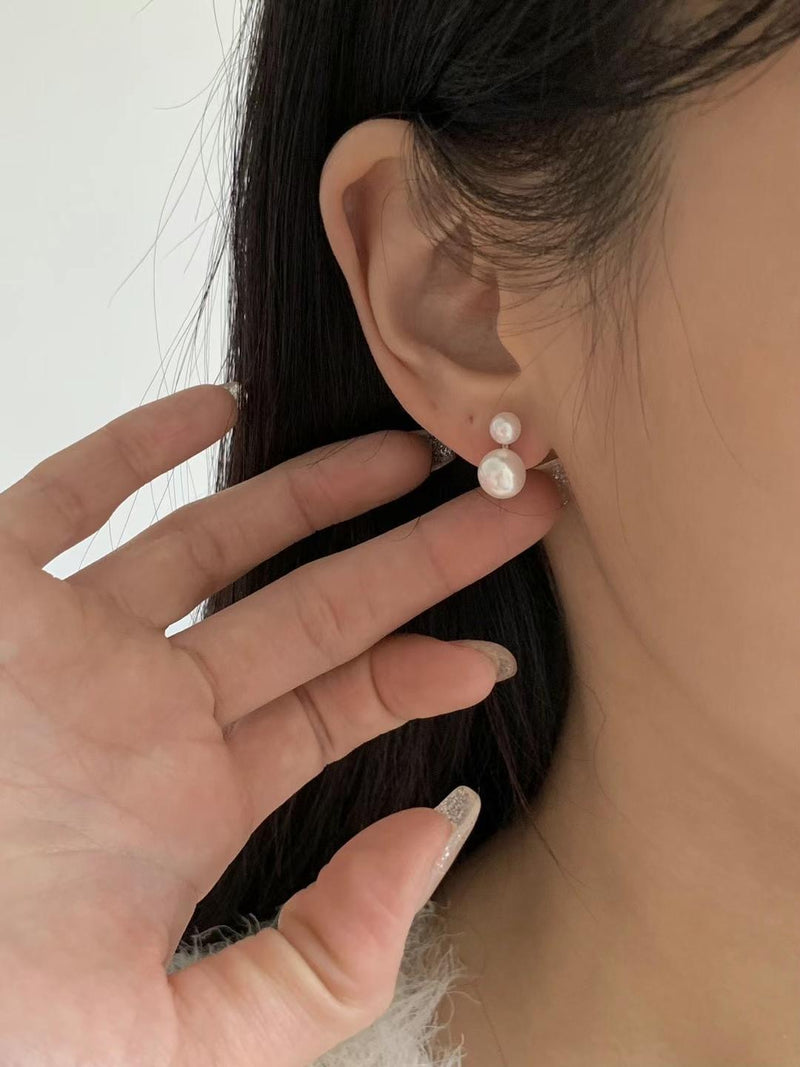 TWIN PEARL EARRINGS