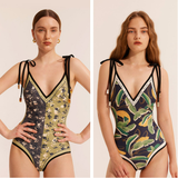 FLORAL V MONOKINI