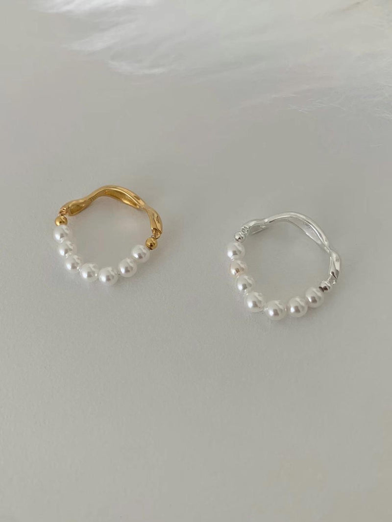COMBI PEARL RING