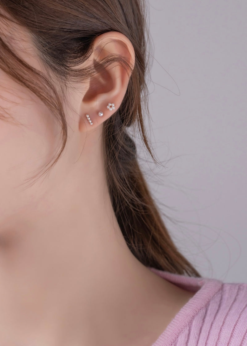 Pearl Flower Piercing